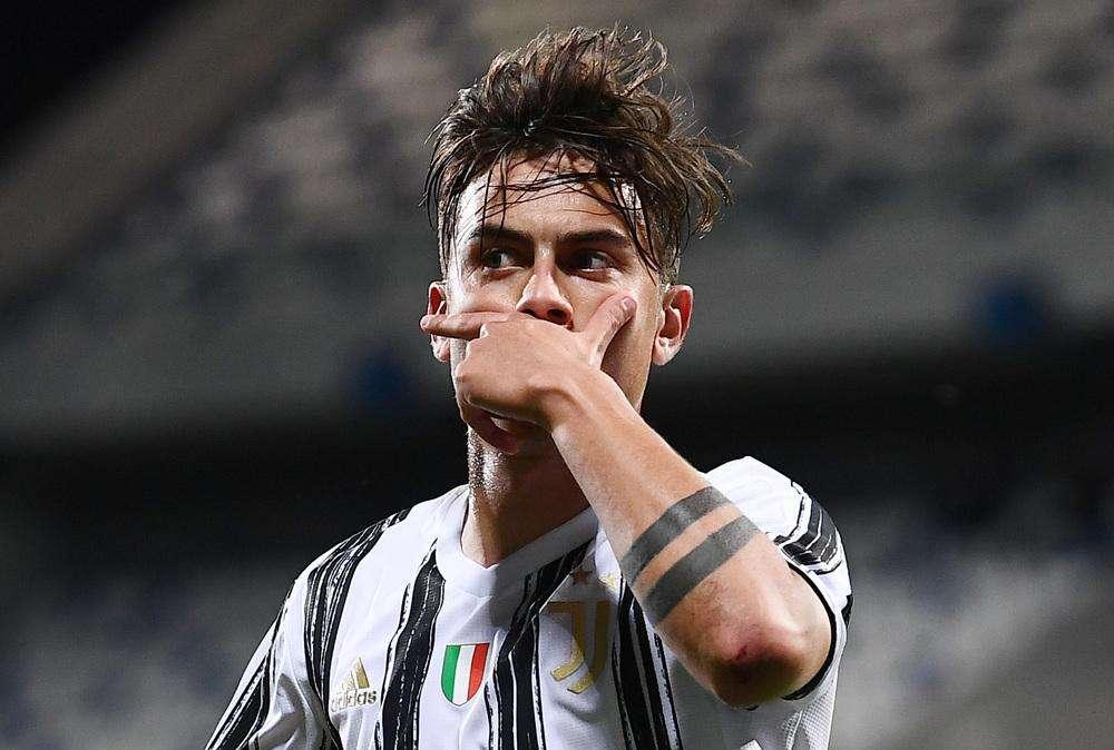 Juventus-Inter, bianconeri con Dybala-Ronaldo. Cuadrado esterno alto