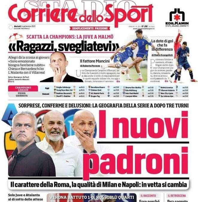 L'apertura del CorSport: "I nuovi padroni". Inter a caccia di equilibri stabili