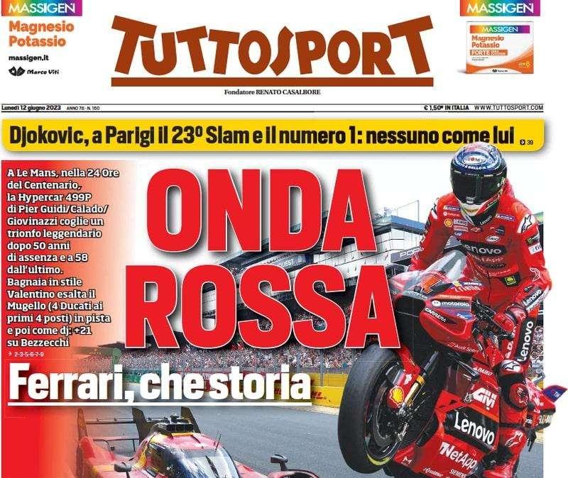 Tuttosport in apertura: "Inter, missione seconda stella. Prima il rinnovo di Inzaghi"