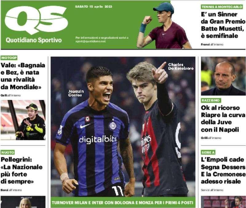 Il QS in prima pagina: "L'altra Milano vuole l'Europa"