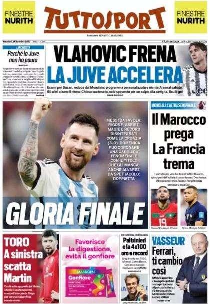 L'apertura di Tuttosport: "L'Inter punta Singo per sostituire Dumfries"