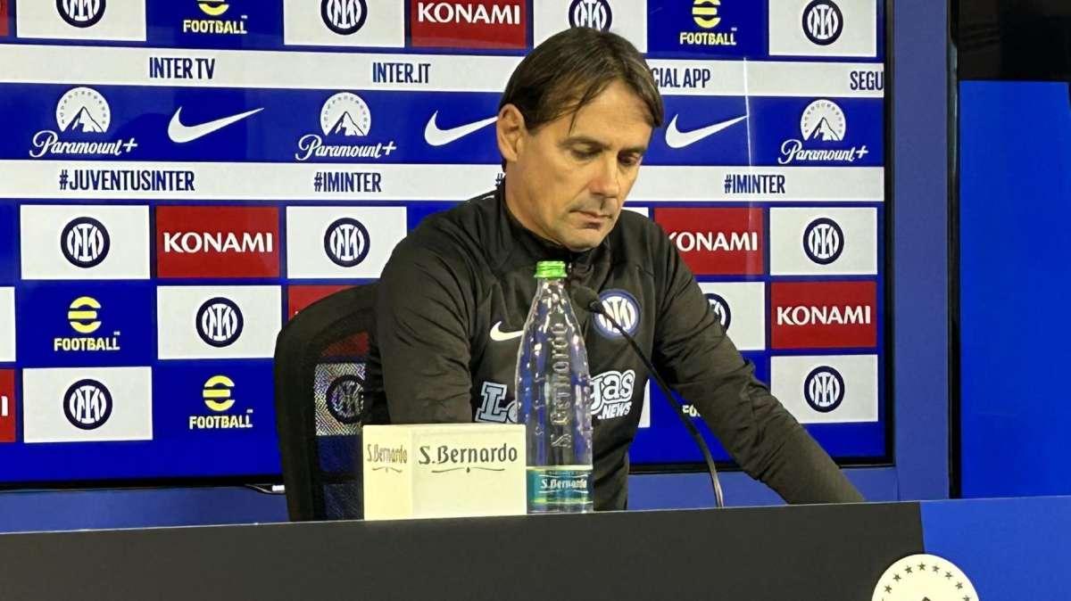 Inzaghi: "La Juve a due punti? Vuole sempre vincere, come l'Inter"