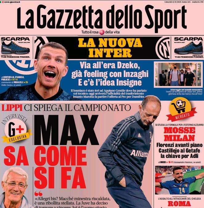 Rassegna stampa - Le prime pagine di giovedì 12 agosto