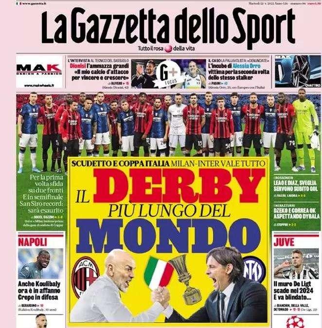 Rassegna stampa - Le prime pagine di martedì 12 aprile