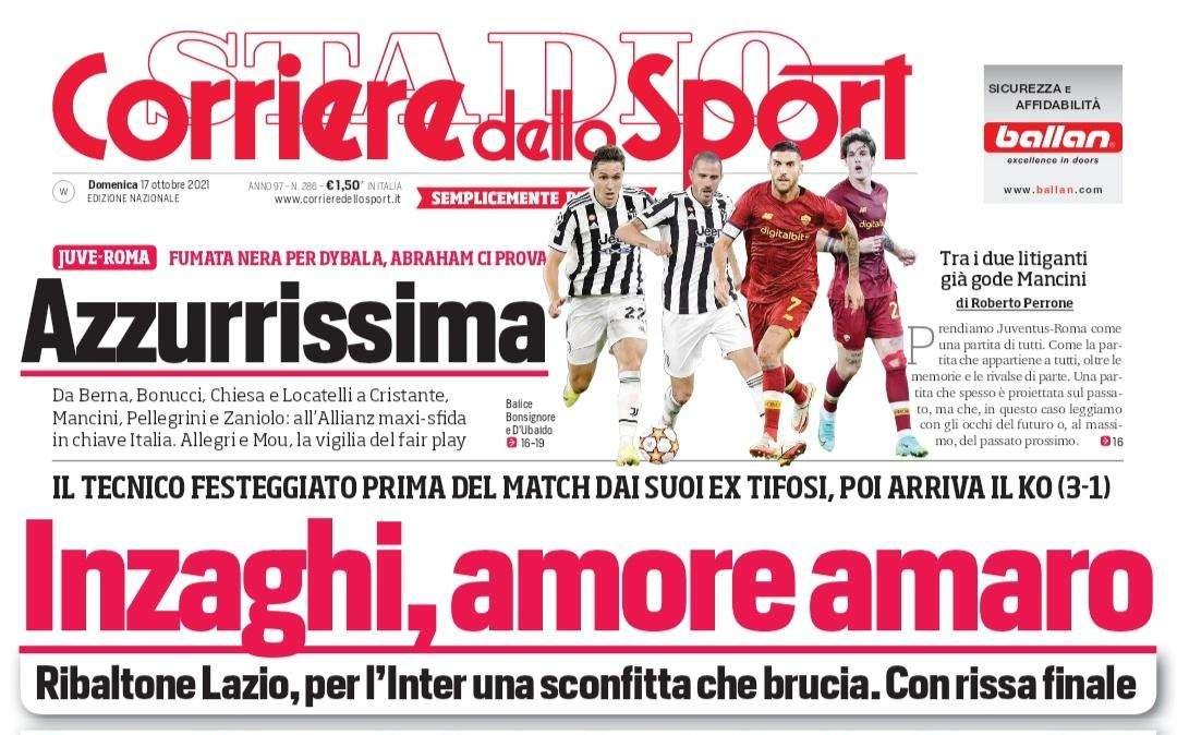 Rassegna stampa - Le prime pagine di domenica 17 ottobre