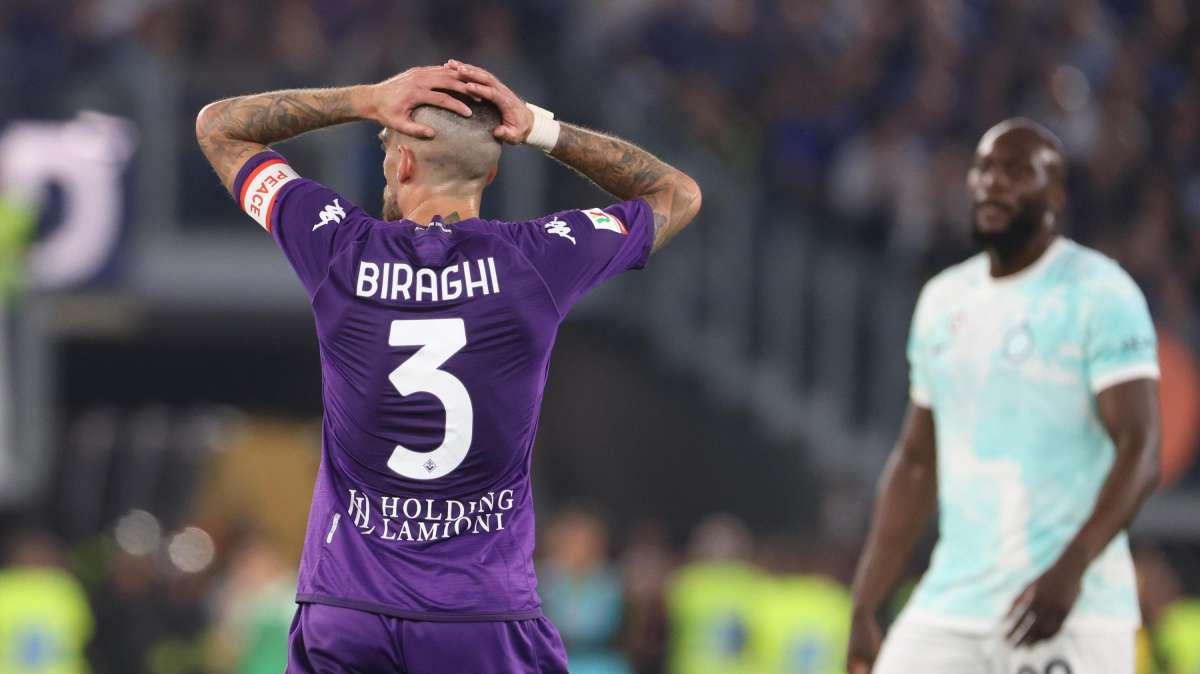 Fiorentina, Biraghi: "Con l'Inter pagati cari i pochissimi errori fatti"