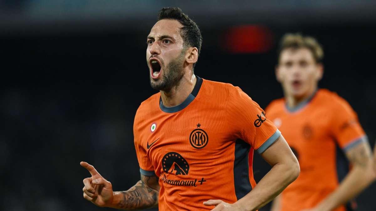 Napoli-Inter 0-3, il tabellino del match
