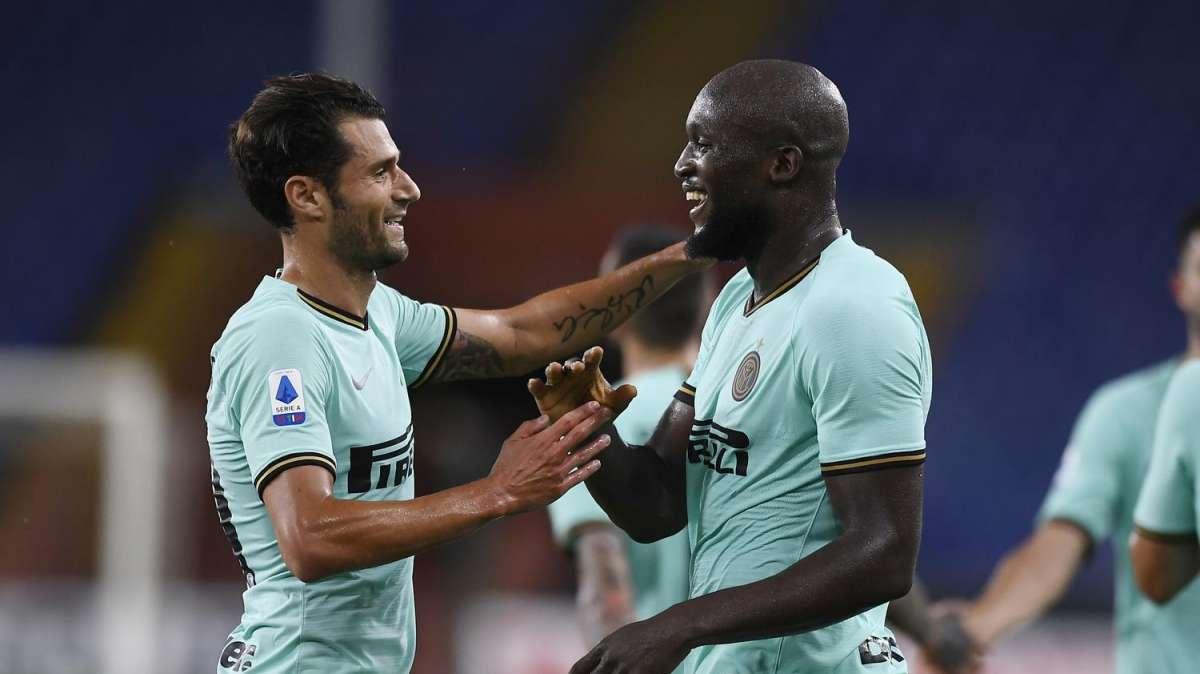 Candreva: "Lukaku è fortissimo, all'Inter è migliorato"