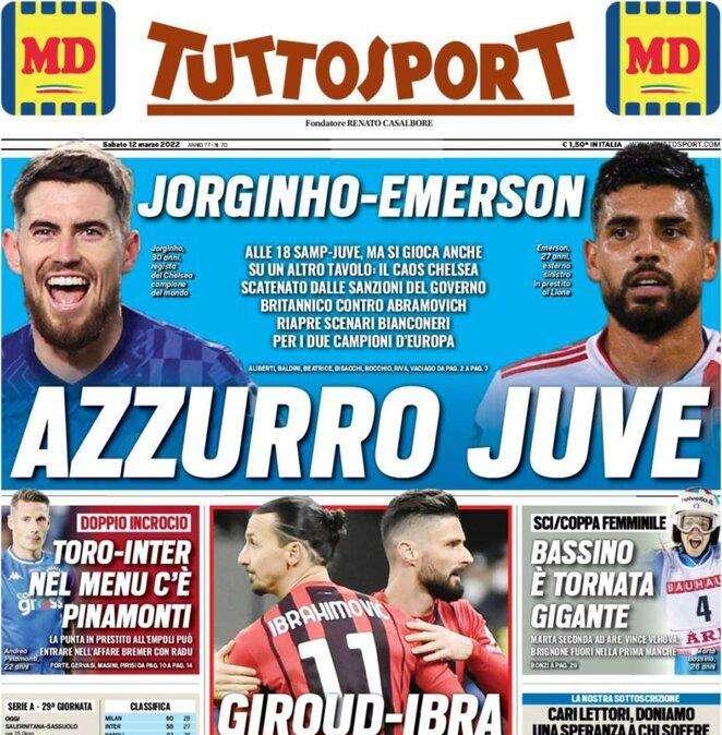 Tuttosport in apertura: "Toro-Inter, nel menù c'è Pinamonti"