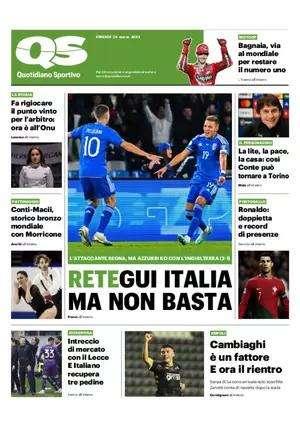 L'apertura del QS: "La lite, la pace, la casa: così Conte può tornare a Torino"