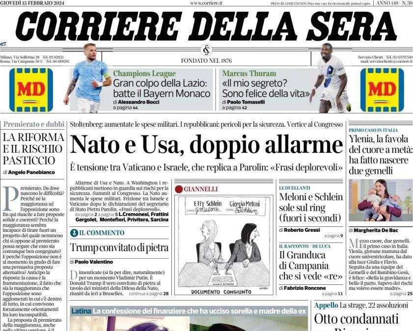 Thuram: "Il mio segreto? Sono felice della vita". Il Corriere della Sera apre con l'intervista a Tikus