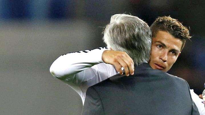 Ancelotti su CR7: "Uno che fa almeno un gol a partita può essere considerato un problema?"