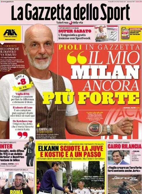 Rassegna stampa - Le prime pagine di venerdì 5 agosto