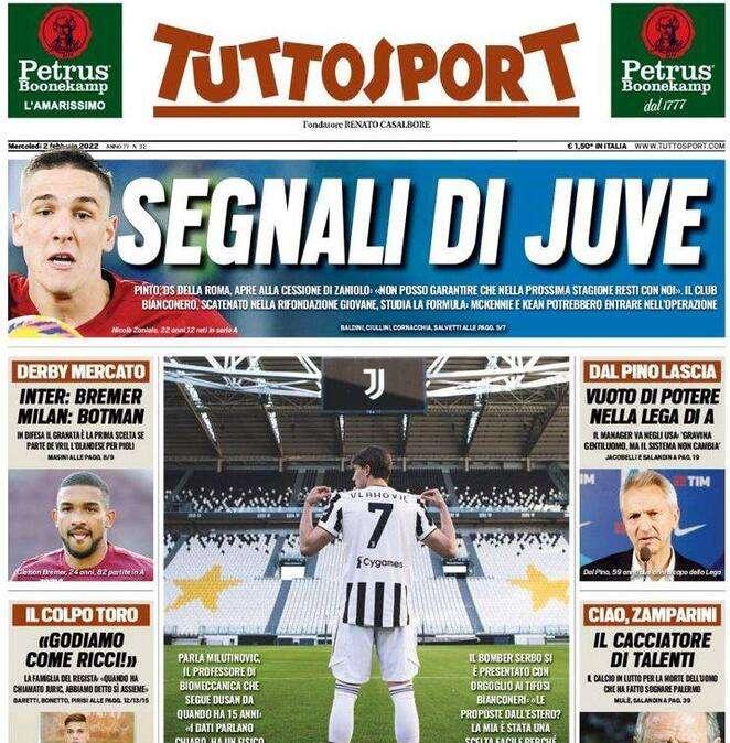 Tuttosport e l'opzione Bremer per l'Inter: "È la prima scelta se parte De Vrij"