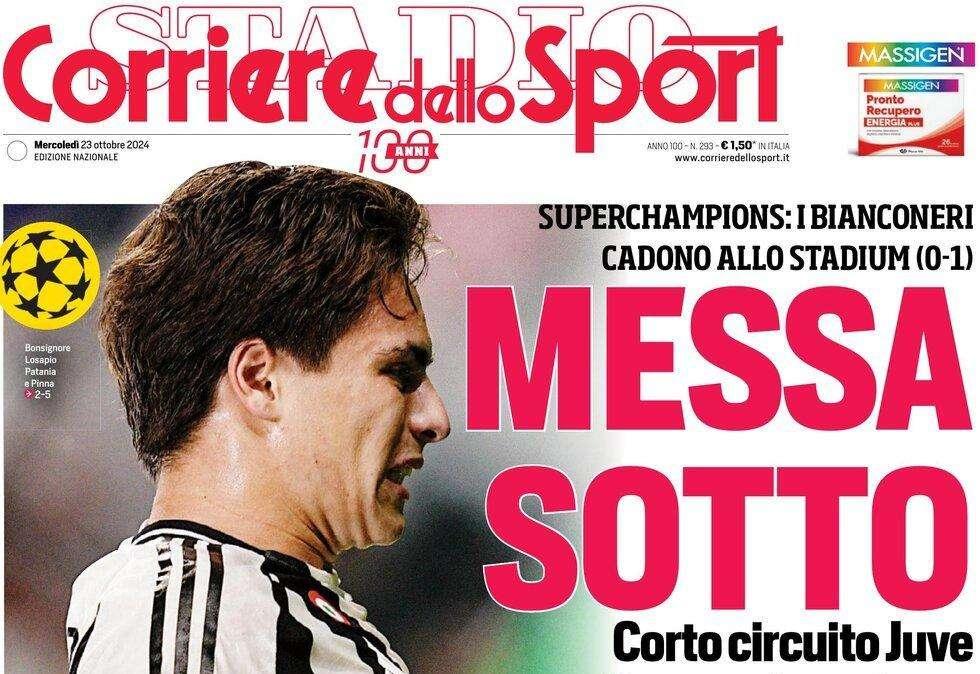 Inter, guida Taremi. "Evitiamo calcoli": la prima pagina del Corriere dello Sport