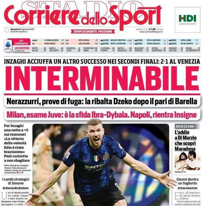 L'apertura del CorSport: "Interminabile". Altro successo nei secondi finali