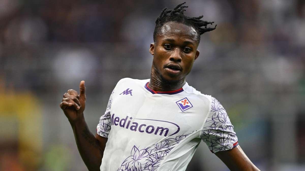 Fiorentina, Kouame: "La sconfitta contro l'Inter ci era rimasta in gola"