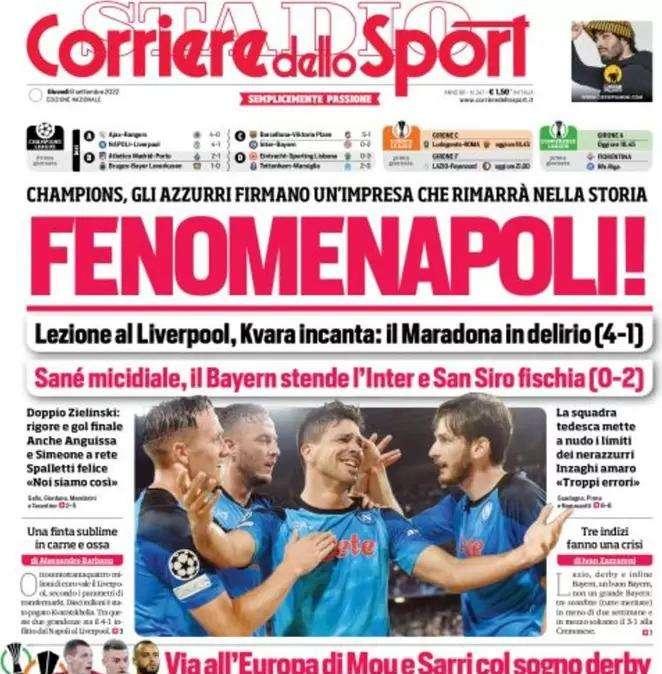 Rassegna stampa - Le prime pagine di giovedì 8 settembre