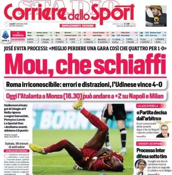 Rassegna stampa - Le prime pagine di lunedì 5 settembre