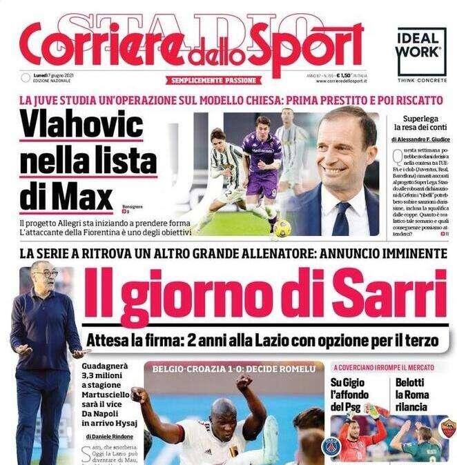 Corriere dello Sport: "Inter, c'è in uscita una squadra intera"