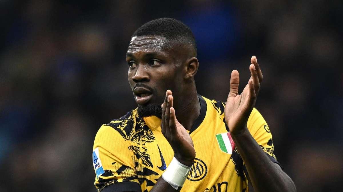Thuram: "Indossare la maglia dell'Inter è un sogno, mi sento cresciuto in tutti gli aspetti"