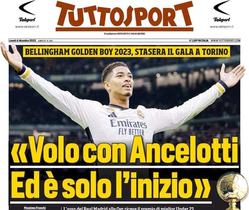 L'apertura di Tuttosport: "Inter boom con aiutini ma sale la fiducia Juve"