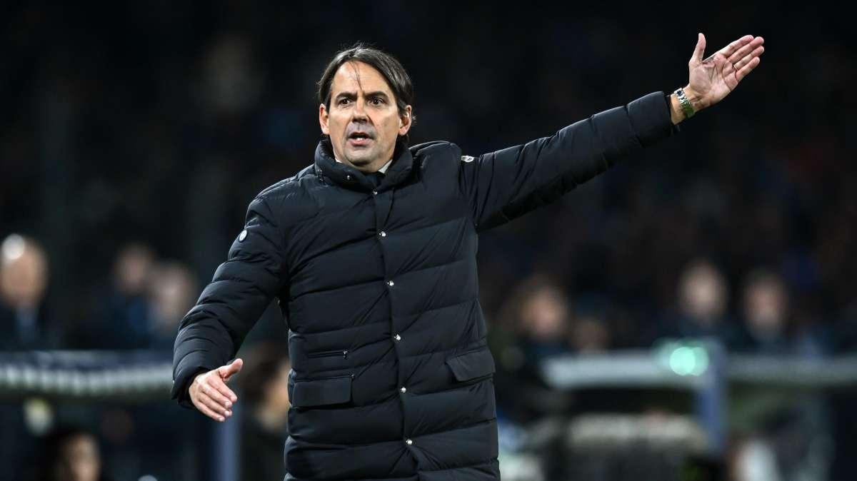Inzaghi: "La Juve? Siamo abituati alla pressione. Un po' in affanno con le rotazioni"