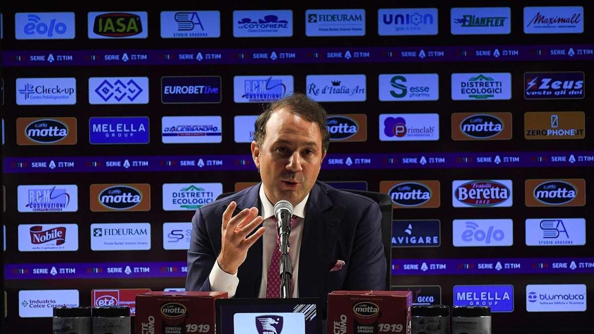Salernitana, Iervolino: "Gran lavoro di Lotito, ma non ha toccato le corde del cuore"