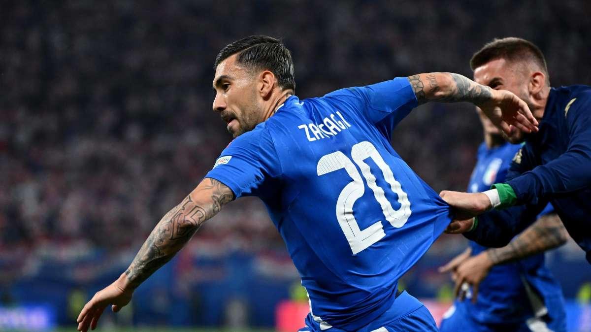 Croazia-Italia, le contropagelle: Bastoni disattento sul gol, Barella l'unico a cantare e portare la croce
