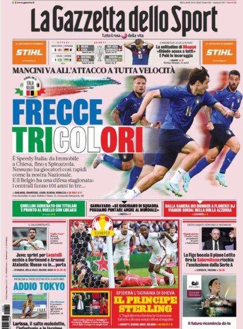 Rassegna stampa - Le prime pagine di mercoledì 30 giugno