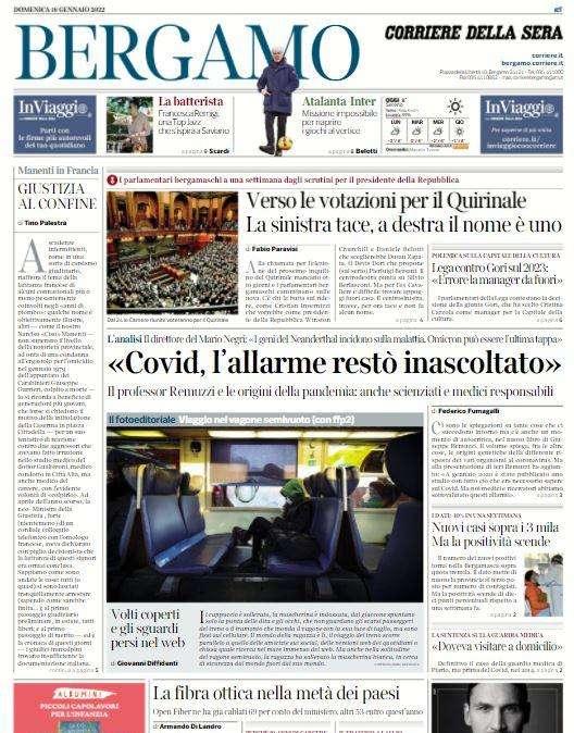 Il Corriere di Bergamo: "Atalanta-Inter, missione impossibile per riaprire i giochi al vertice"