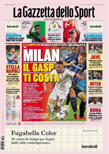 Rassegna stampa - Le prime pagine di lunedì 22 agosto