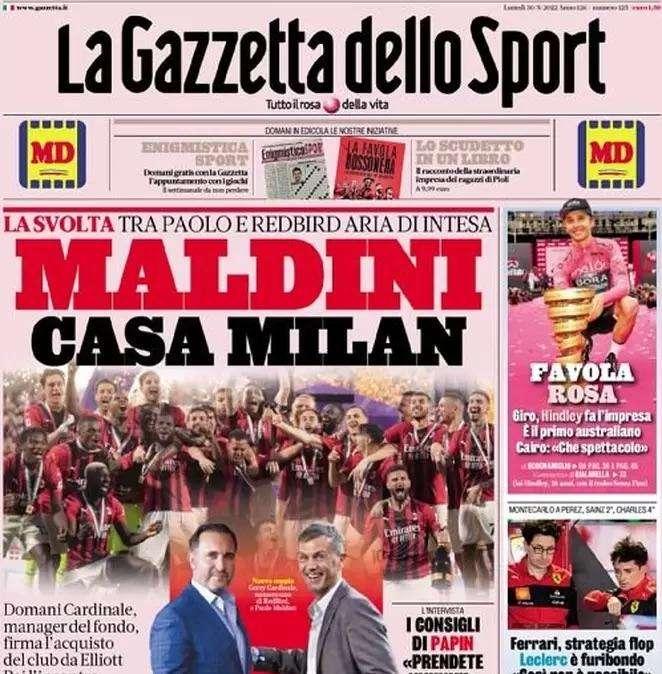 Rassegna stampa - Le prime pagine di lunedì 30 maggio
