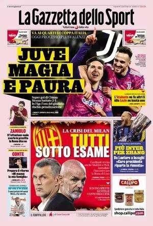 Rassegna stampa - Le prime pagine di venerdì 20 gennaio