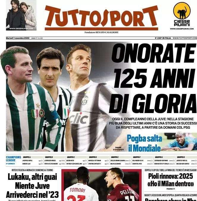 Tuttosport su Lukaku: "Altri guai, niente Juve. Arrivederci nel 2023"