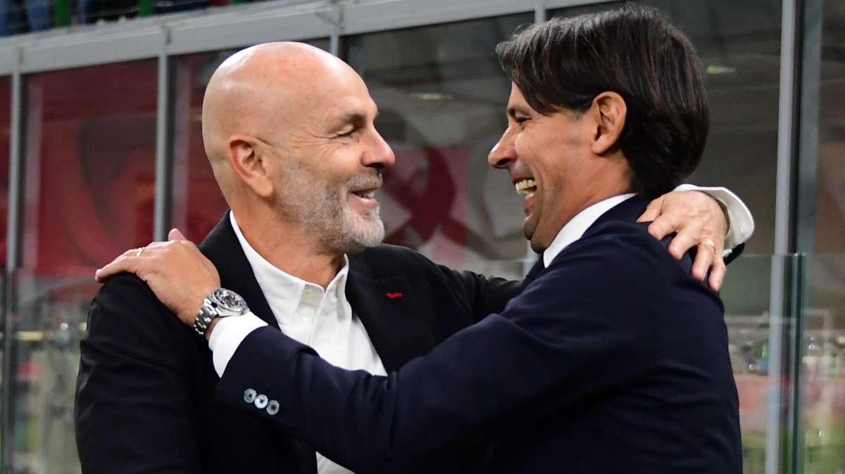 Euroderby - Sarà anche la resa dei conti tra Inzaghi e Pioli: percorsi simili, trattamento differente