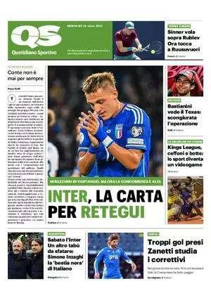 L'apertura del QS: "Inter, la carta per Retegui". Nerazzurri avanti sulla concorrenza
