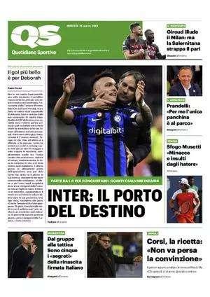 L'apertura del QS sulla Champions: "Inter, il Porto nel destino"