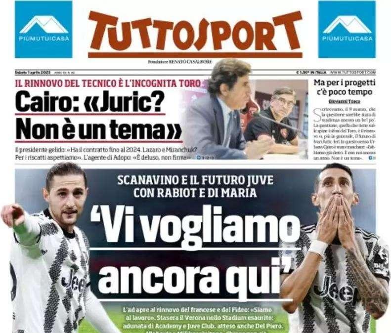 L'apertura di Tuttosport: "Futuro Inter, Inzaghi all'esame di Italiano"