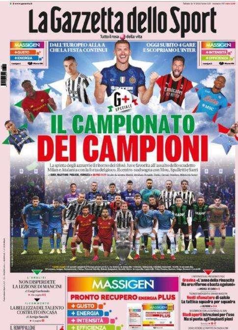 Rassegna stampa - Le prime pagine di sabato 21 agosto