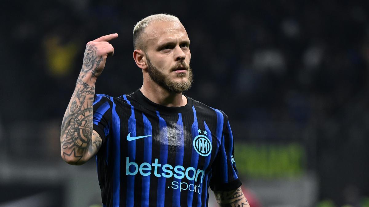 Le pagelle di Dimarco - In formato Re Mida, deliziosa la volée. Ogni pallone diventa oro
