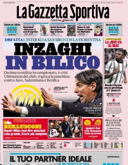 Rassegna stampa - Le prime pagine di domenica 2 aprile