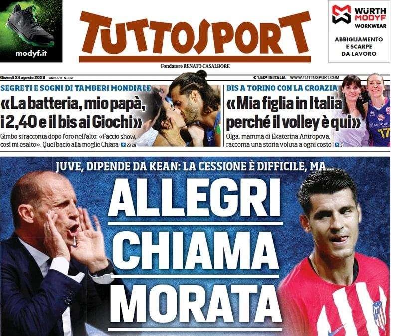 Tuttosport guarda al mercato dell'Inter: "Inzaghi, 5 scommesse per la seconda stella"