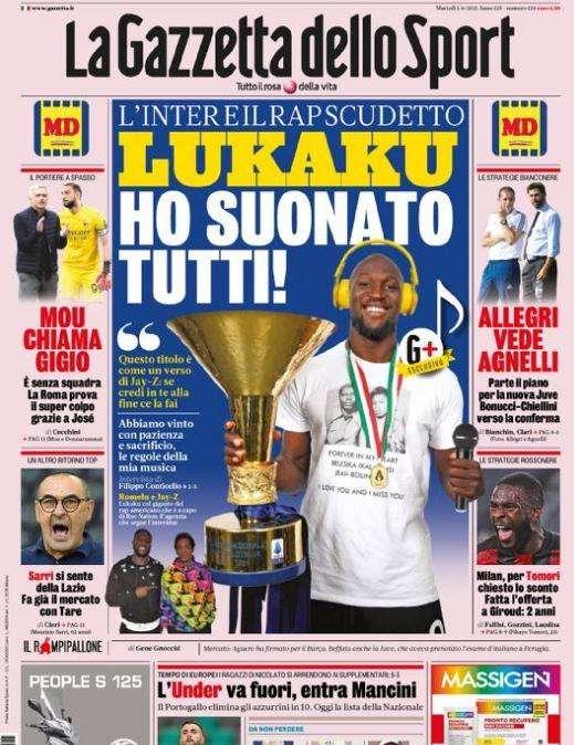 Rassegna stampa - Le prime pagine di martedì 1 giugno