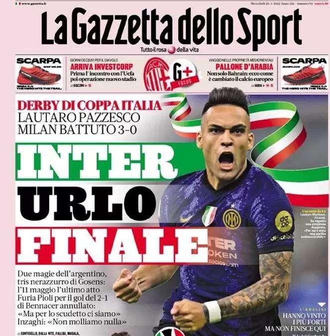 Rassegna stampa - Le prime pagine di mercoledì 20 aprile