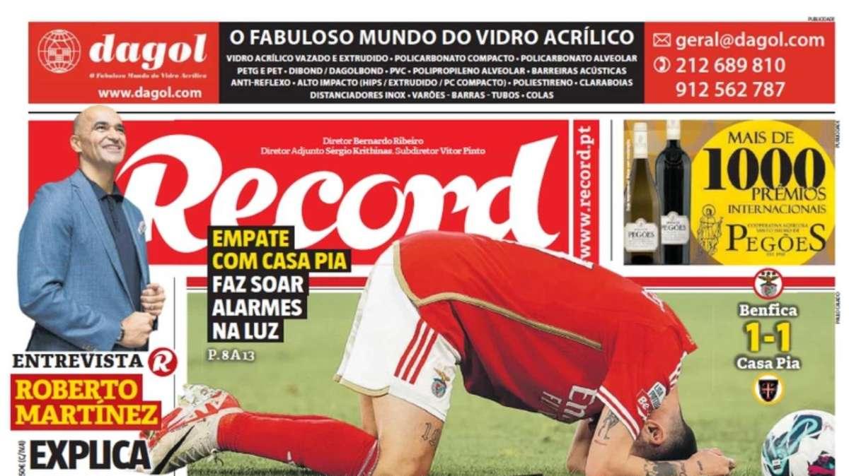 I quotidiani portoghesi - Il Benfica si ferma ancora: "La crisi esiste"