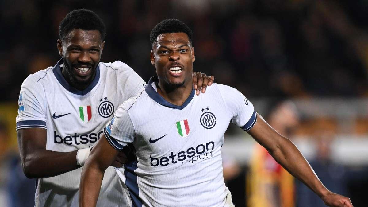 L'Inter esulta, riecco Dumfries e Dimarco: più decisivo l'olandese quest'anno