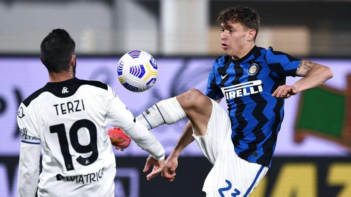 Inter colpita a freddo, ma Perisic risponde presente: con lo Spezia è 1-1 al 45'