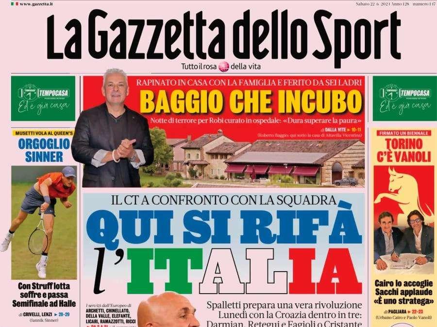 Carboni all'asta, Calhanoglu agita l’Inter: le prime pagine del 22 giugno
