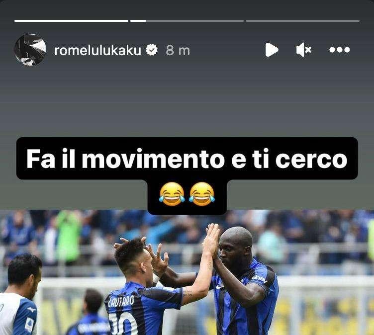 Lukaku tagga Lautaro dopo il doppio assist: "Fai il movimento e ti cerco"